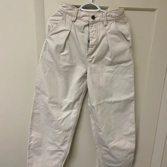 BDG Urban Outfitters Cream Erin Cocoon Pants - Picture 6 of 11